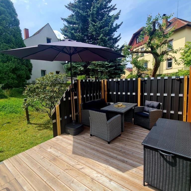 Urlaubsdomizil Am Toepfer - Ferienwohnungen In Olbersdorf Dış mekan fotoğraf